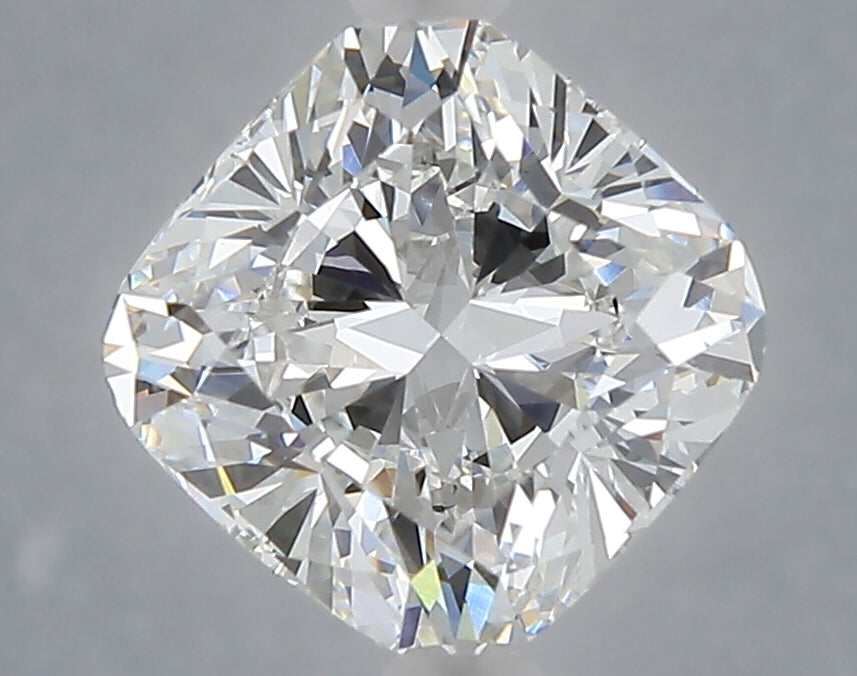 3.10 Carat Cushion Shaped, Ideal Cut, D Color, VVS2 Clarity, IGI Certified Lab Grown Diamond