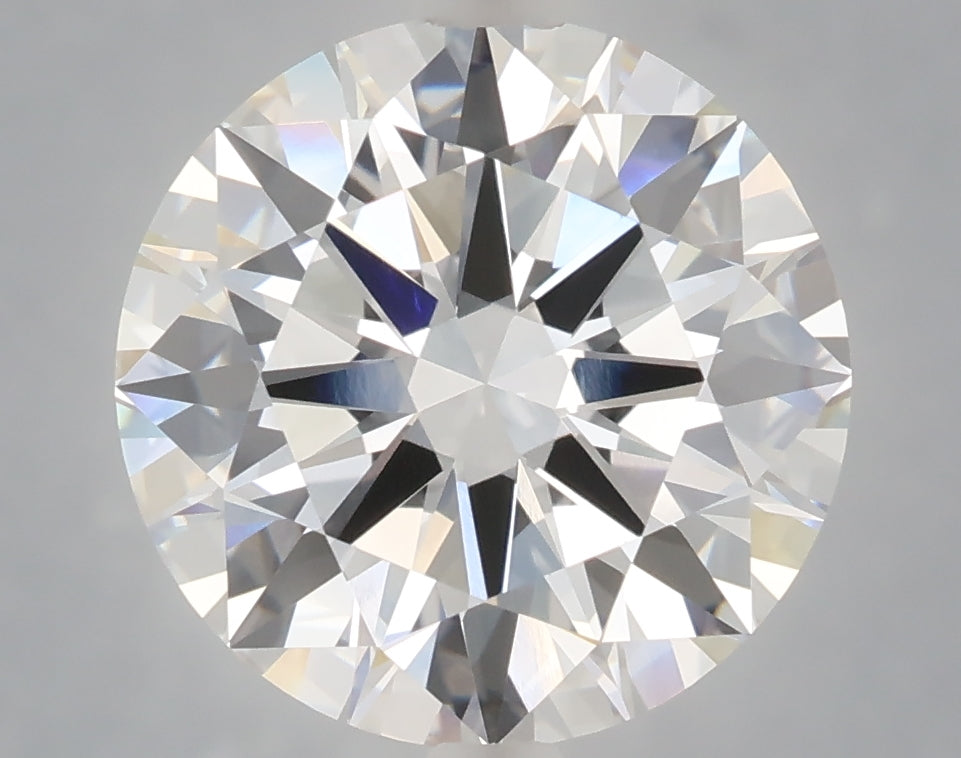 5.08 Carat Round Shaped, Excellent Cut, E Color, VVS2 Clarity, IGI Certified Lab Grown Diamond