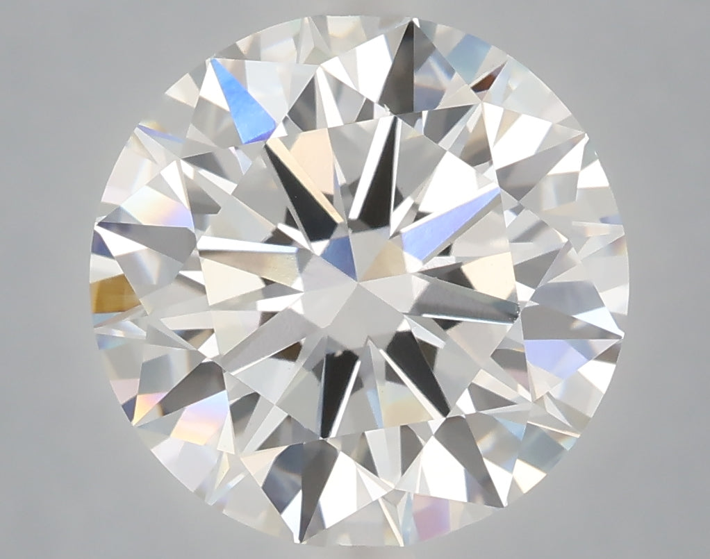 6.00 Carat Round Shaped, Excellent Cut, E Color, VS1 Clarity, IGI Certified Lab Grown Diamond
