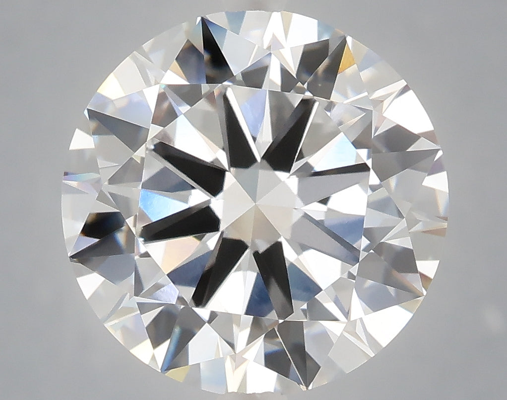 6.00 Carat Round Shaped, Excellent Cut, E Color, VVS2 Clarity, IGI Certified Lab Grown Diamond