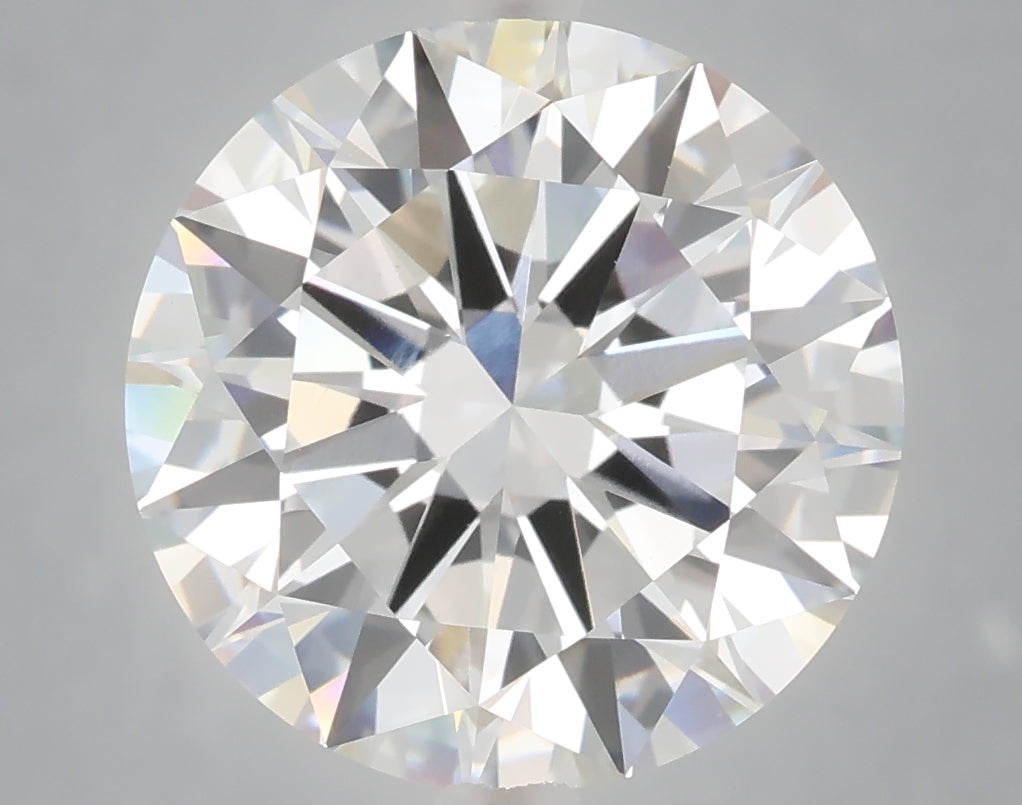 6.01 Carat Round Shaped, Excellent Cut, E Color, VVS2 Clarity, IGI Certified Lab Grown Diamond