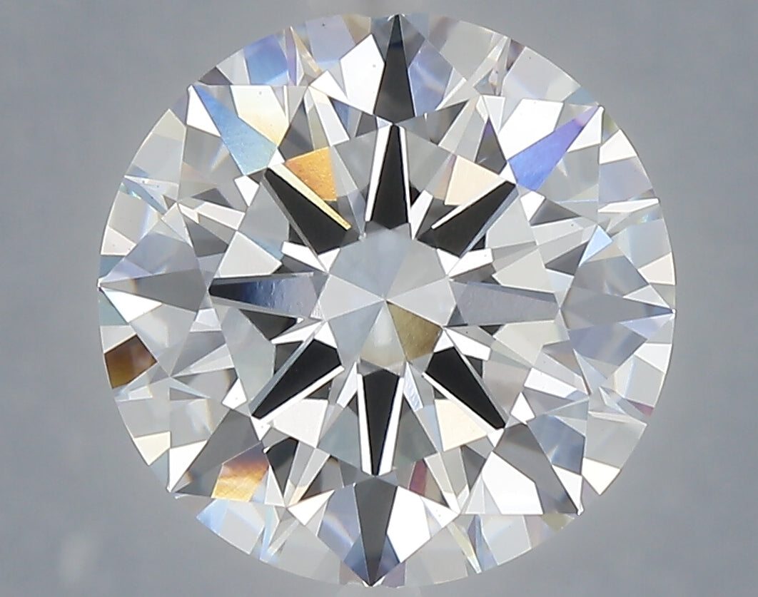 6.06 Carat Round Shaped, Excellent Cut, E Color, VS1 Clarity, IGI Certified Lab Grown Diamond