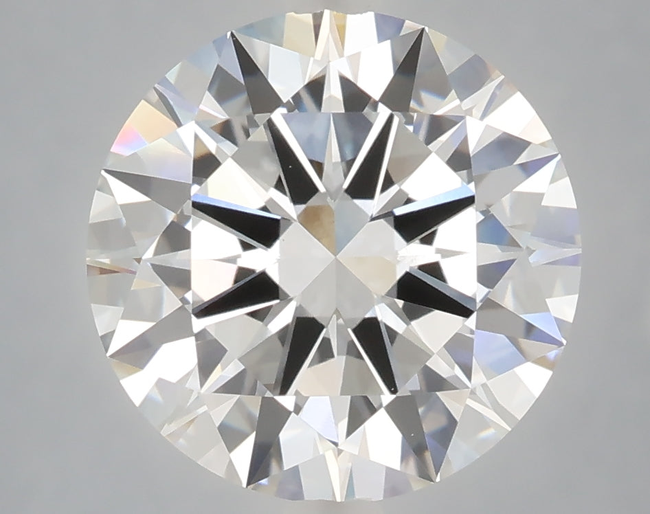4.56 Carat Round Shaped, Excellent Cut, E Color, VVS2 Clarity, IGI Certified Lab Grown Diamond