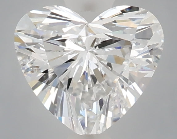 1.08 Carat Heart Shaped, Ideal Cut, D Color, VS1 Clarity, IGI Certified Lab Grown Diamond