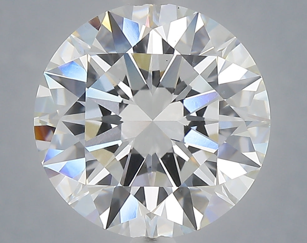 5.02 Carat Round Shaped, Excellent Cut, E Color, VS1 Clarity, IGI Certified Lab Grown Diamond