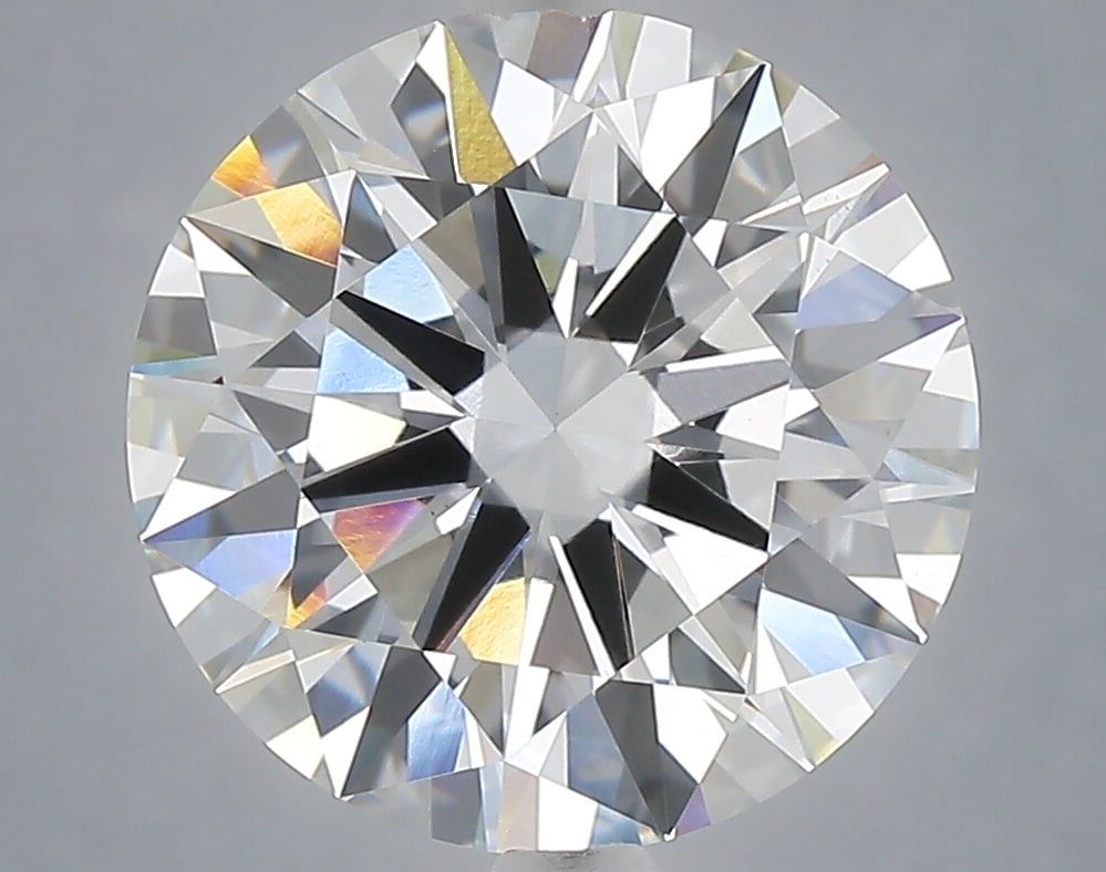 5.09 Carat Round Shaped, Ideal Cut, E Color, VS1 Clarity, IGI Certified Lab Grown Diamond