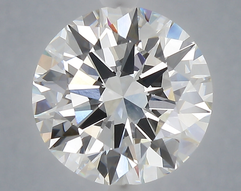 5.00 Carat Round Shaped, Excellent Cut, F Color, VS1 Clarity, IGI Certified Lab Grown Diamond