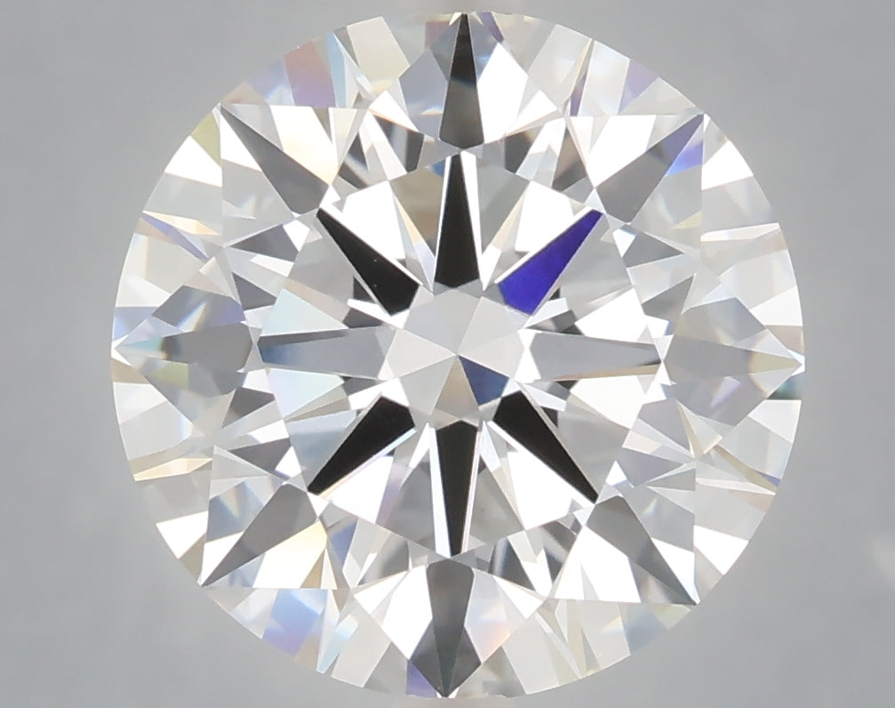 6.01 Carat Round Shaped, Ideal Cut, E Color, VVS2 Clarity, IGI Certified Lab Grown Diamond