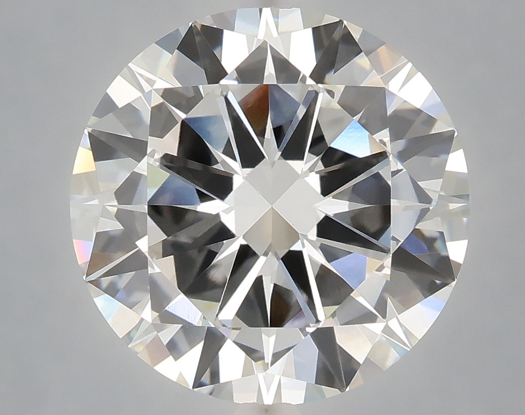 6.00 Carat Round Shaped, Very Good Cut, F Color, VS1 Clarity, IGI Certified Lab Grown Diamond