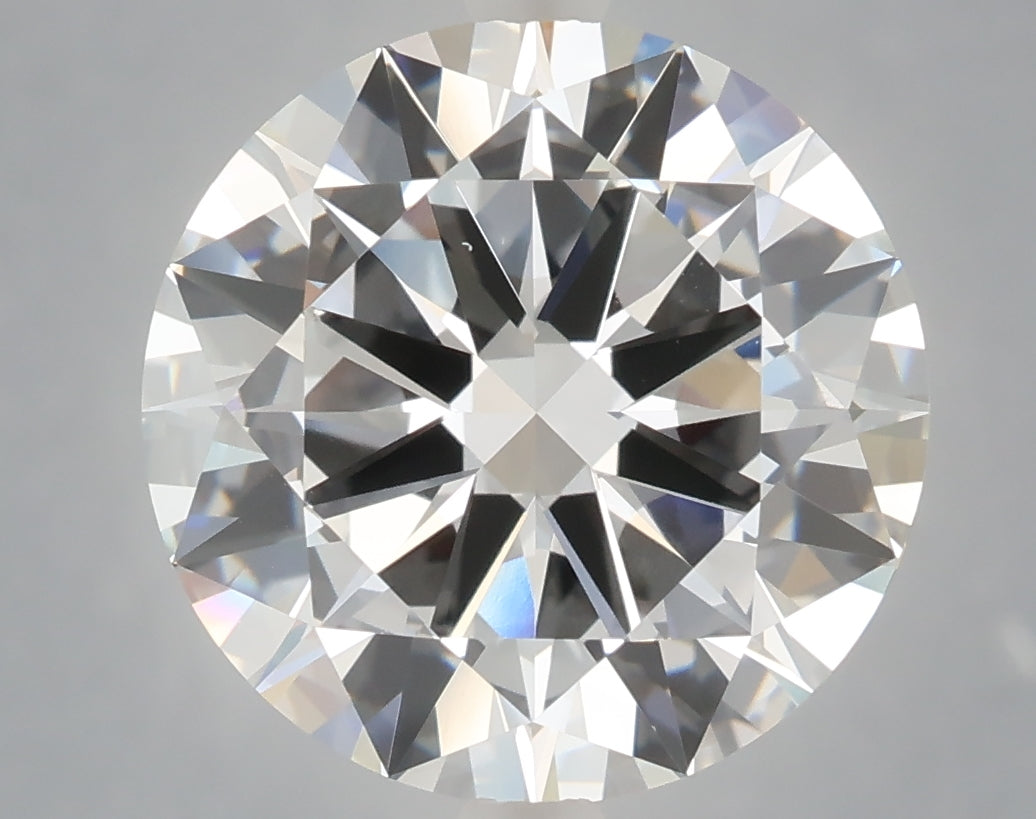 6.00 Carat Round Shaped, Excellent Cut, F Color, VS1 Clarity, IGI Certified Lab Grown Diamond