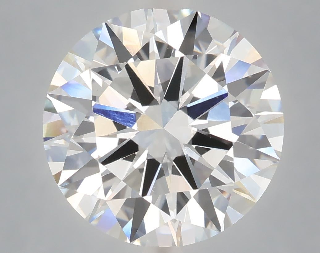 6.01 Carat Round Shaped, Excellent Cut, E Color, VS1 Clarity, IGI Certified Lab Grown Diamond