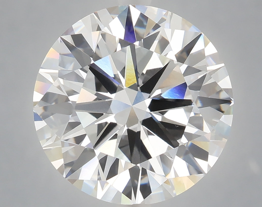 7.00 Carat Round Shaped, Very Good Cut, F Color, VVS2 Clarity, IGI Certified Lab Grown Diamond