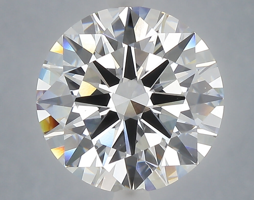 5.01 Carat Round Shaped, Excellent Cut, F Color, VS1 Clarity, IGI Certified Lab Grown Diamond