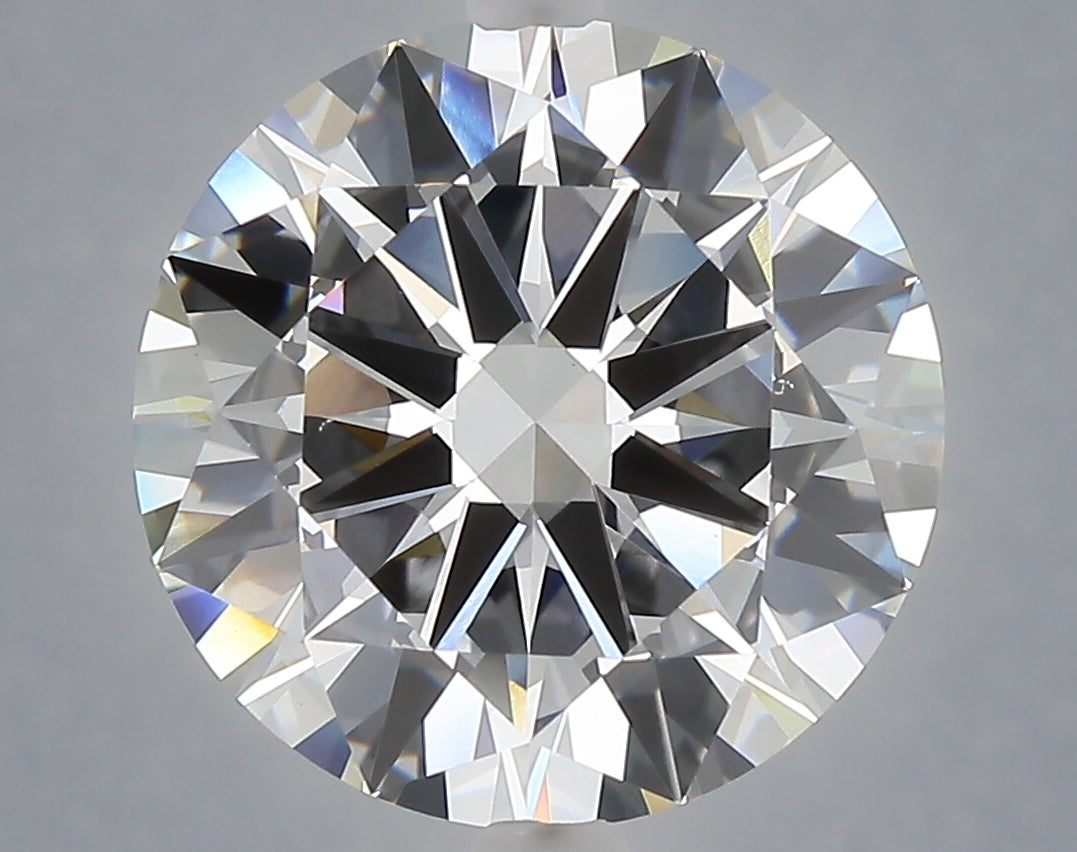 6.00 Carat Round Shaped, Excellent Cut, E Color, VS1 Clarity, IGI Certified Lab Grown Diamond