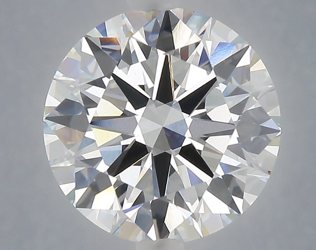 5.02 Carat Round Shaped, Excellent Cut, E Color, VVS2 Clarity, IGI Certified Lab Grown Diamond