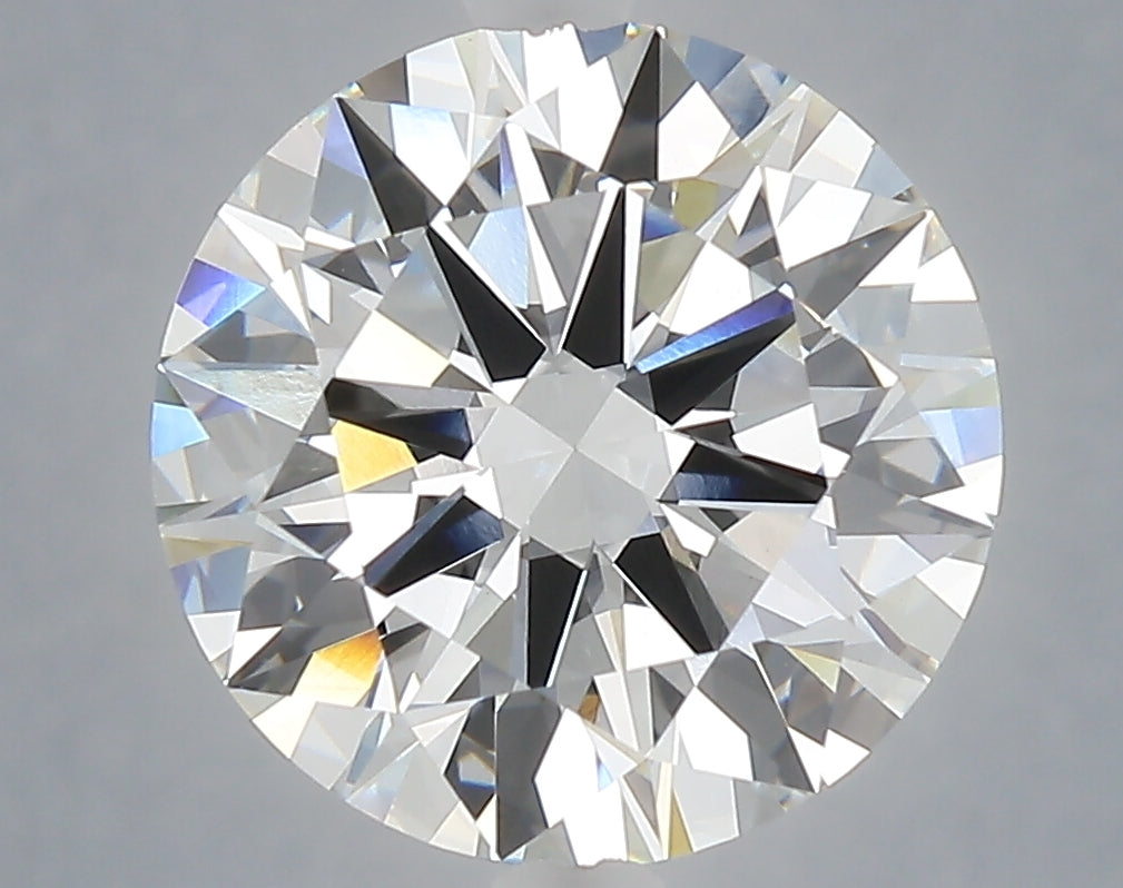 5.04 Carat Round Shaped, Ideal Cut, F Color, VS1 Clarity, IGI Certified Lab Grown Diamond
