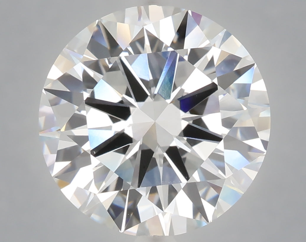 6.00 Carat Round Shaped, Excellent Cut, E Color, VVS2 Clarity, IGI Certified Lab Grown Diamond