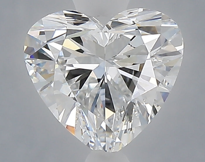 1.50 Carat Heart Shaped, Ideal Cut, D Color, VVS2 Clarity, IGI Certified Lab Grown Diamond