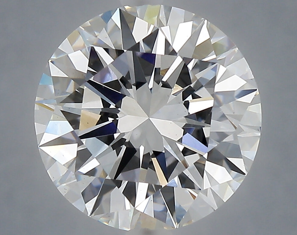 5.03 Carat Round Shaped, Excellent Cut, E Color, VS1 Clarity, IGI Certified Lab Grown Diamond