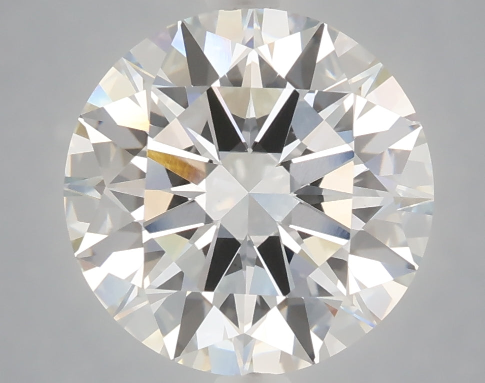 5.10 Carat Round Shaped, Ideal Cut, F Color, VVS2 Clarity, IGI Certified Lab Grown Diamond