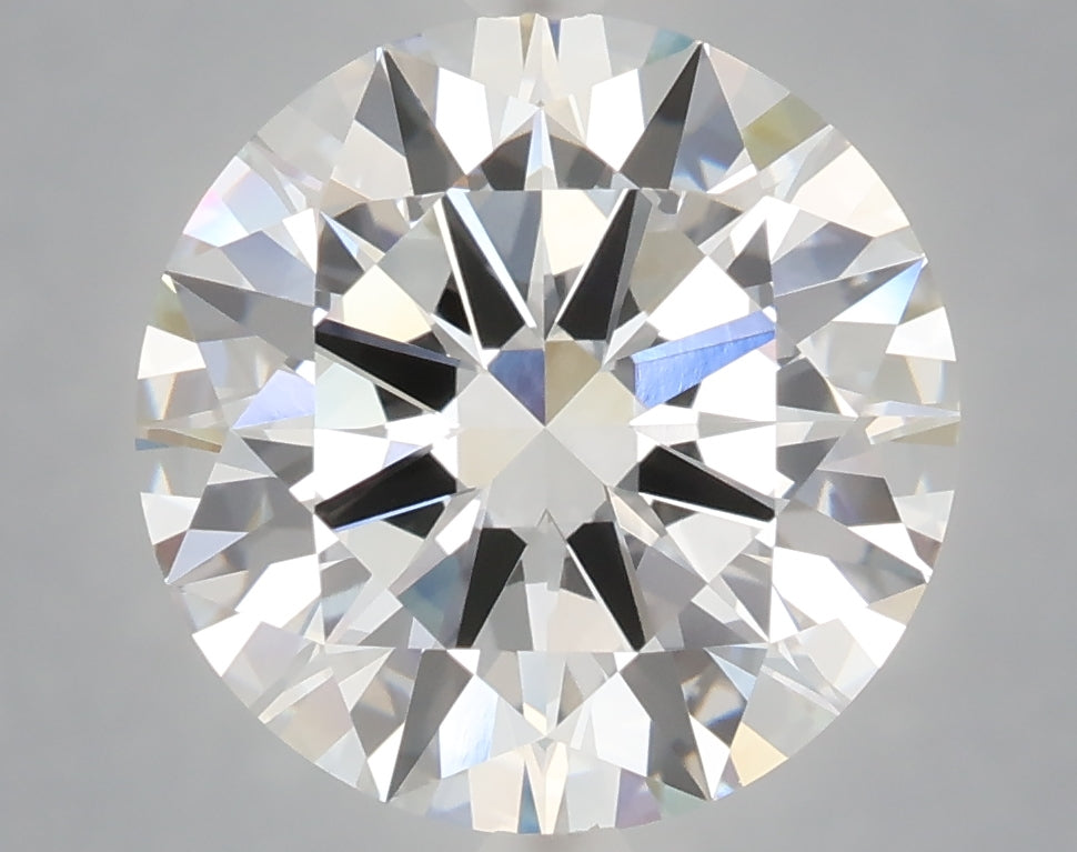5.06 Carat Round Shaped, Excellent Cut, F Color, VVS2 Clarity, IGI Certified Lab Grown Diamond