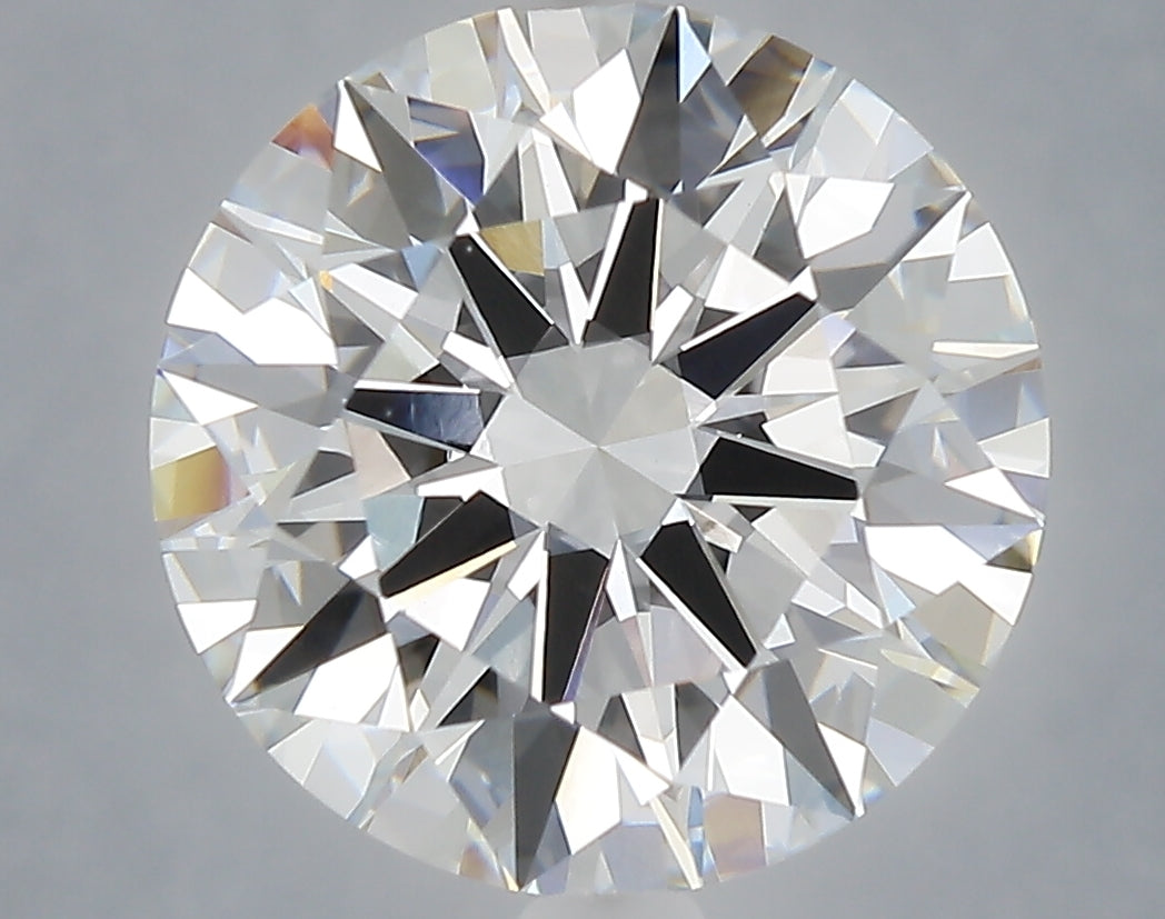 6.10 Carat Round Shaped, Excellent Cut, E Color, VVS2 Clarity, IGI Certified Lab Grown Diamond
