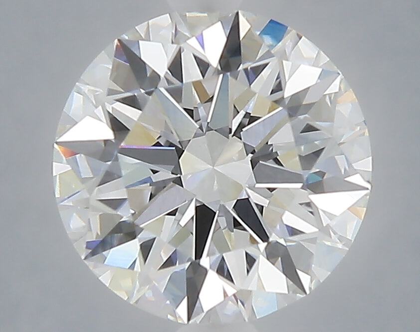 3.08 Carat Round Shaped, Ideal Cut, E Color, VVS2 Clarity, IGI Certified Lab Grown Diamond