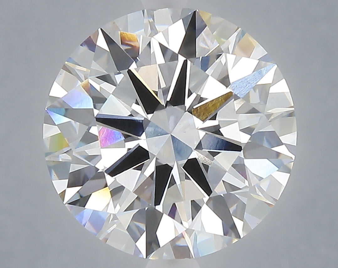 6.04 Carat Round Shaped, Ideal Cut, E Color, VS1 Clarity, IGI Certified Lab Grown Diamond