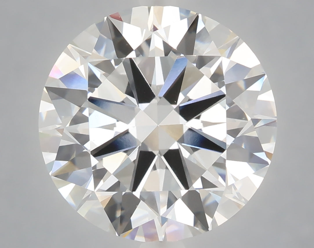 7.01 Carat Round Shaped, Excellent Cut, E Color, VS1 Clarity, IGI Certified Lab Grown Diamond