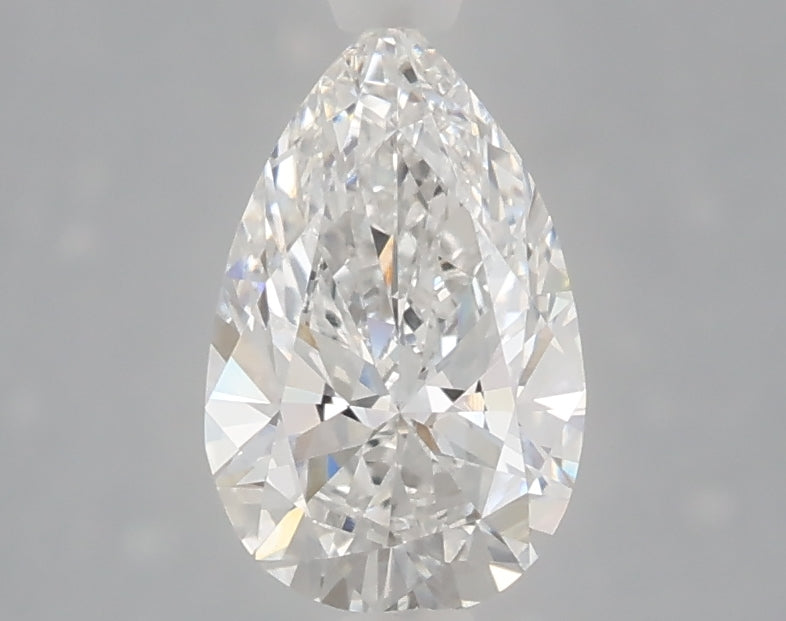 1.06 Carat Pear Shaped, Ideal Cut, D Color, VVS2 Clarity, IGI Certified Lab Grown Diamond