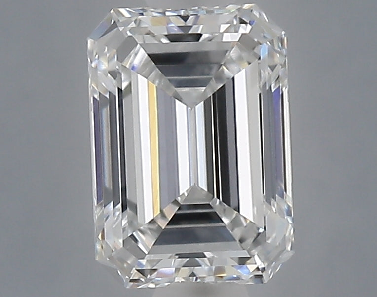 1.03 Carat Emerald Shaped, Excellent Cut, D Color, VVS2 Clarity, IGI Certified Lab Grown Diamond