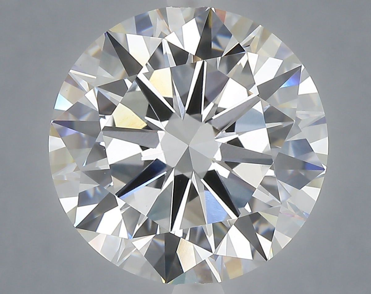 7.00 Carat Round Shaped, Excellent Cut, E Color, VVS2 Clarity, IGI Certified Lab Grown Diamond