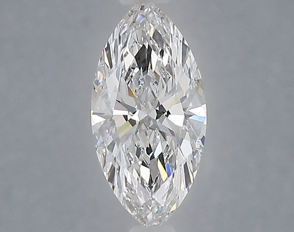 1.07 Carat Marquise Shaped, Ideal Cut, D Color, VVS2 Clarity, IGI Certified Lab Grown Diamond