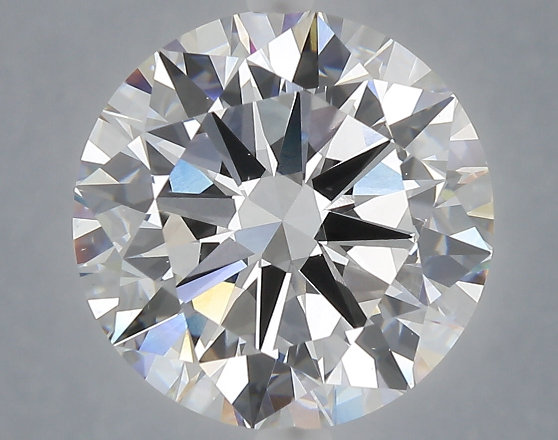 7.01 Carat Round Shaped, Excellent Cut, E Color, VS1 Clarity, IGI Certified Lab Grown Diamond