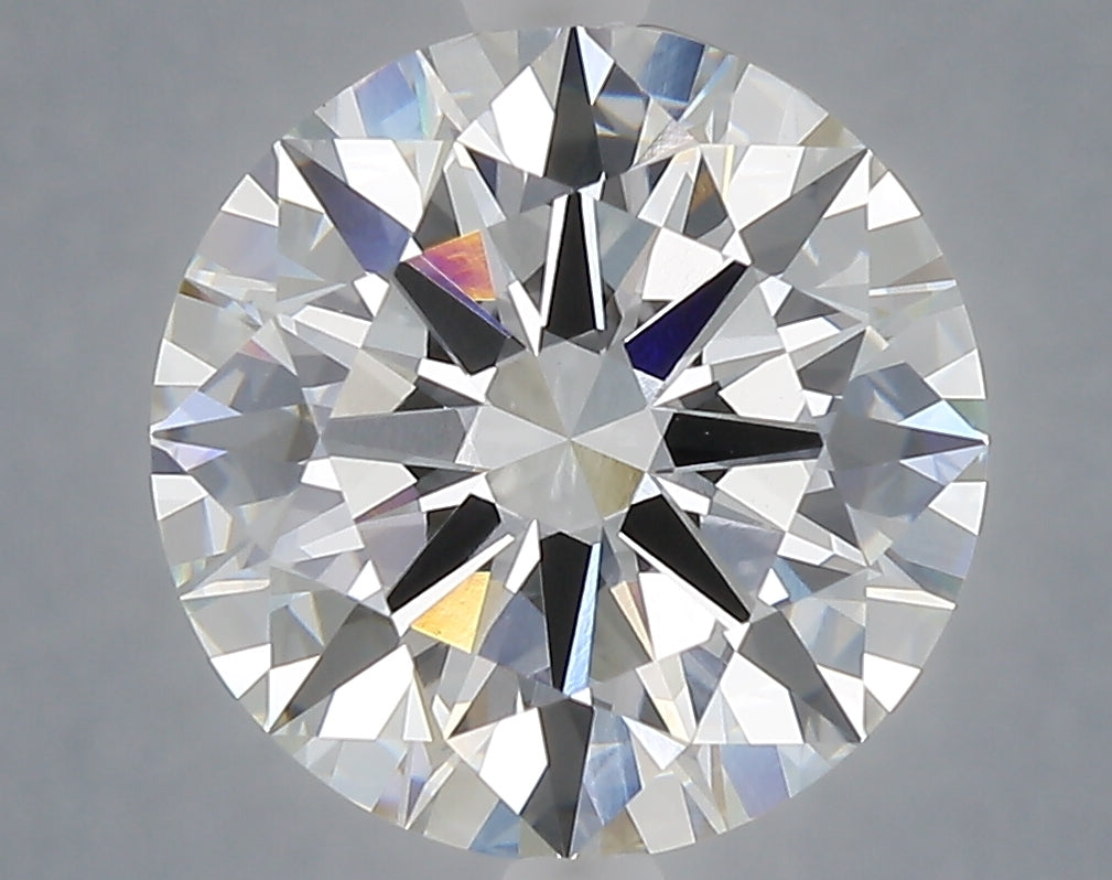 5.09 Carat Round Shaped, Ideal Cut, E Color, VVS2 Clarity, IGI Certified Lab Grown Diamond