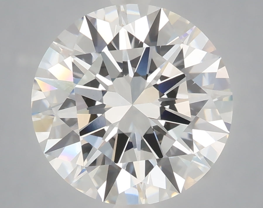 4.02 Carat Round Shaped, Excellent Cut, E Color, VS1 Clarity, IGI Certified Lab Grown Diamond