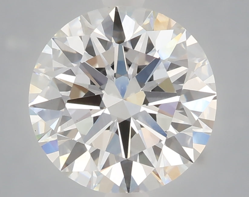 3.06 Carat Round Shaped, Ideal Cut, E Color, VS1 Clarity, IGI Certified Lab Grown Diamond