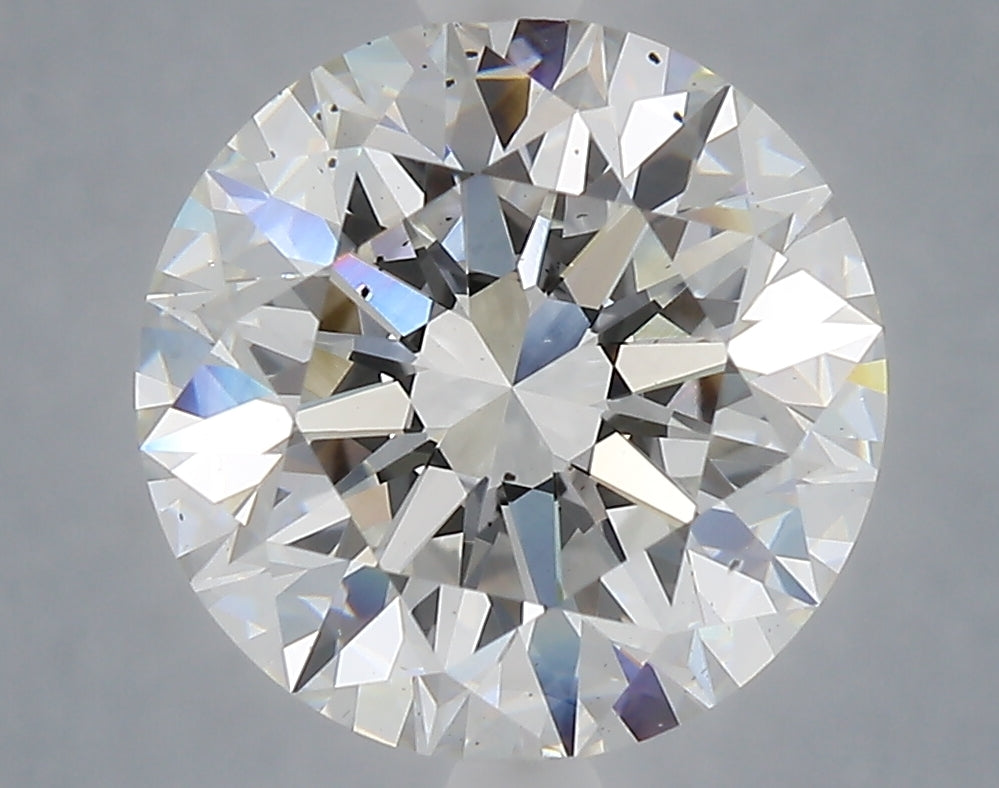 5.08 Carat Round Shaped, Excellent Cut, E Color, VS2 Clarity, IGI Certified Lab Grown Diamond