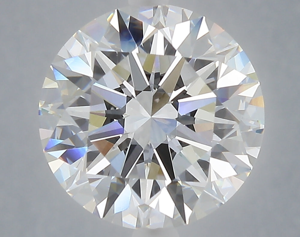 5.04 Carat Round Shaped, Ideal Cut, E Color, VVS2 Clarity, IGI Certified Lab Grown Diamond