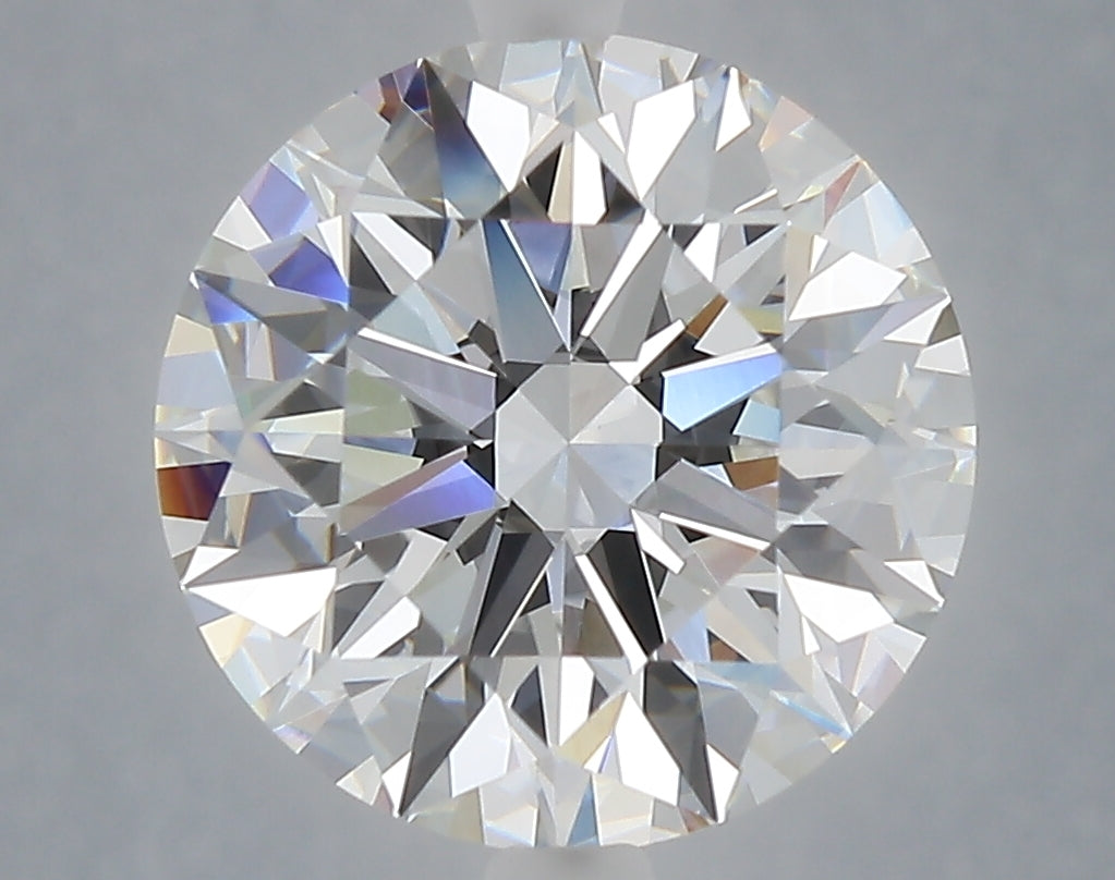 5.08 Carat Round Shaped, Ideal Cut, E Color, VVS2 Clarity, IGI Certified Lab Grown Diamond