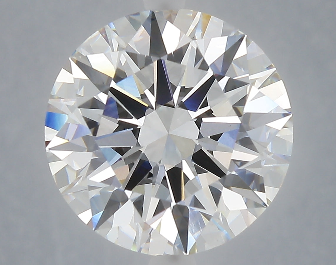 7.01 Carat Round Shaped, Ideal Cut, E Color, VS1 Clarity, IGI Certified Lab Grown Diamond