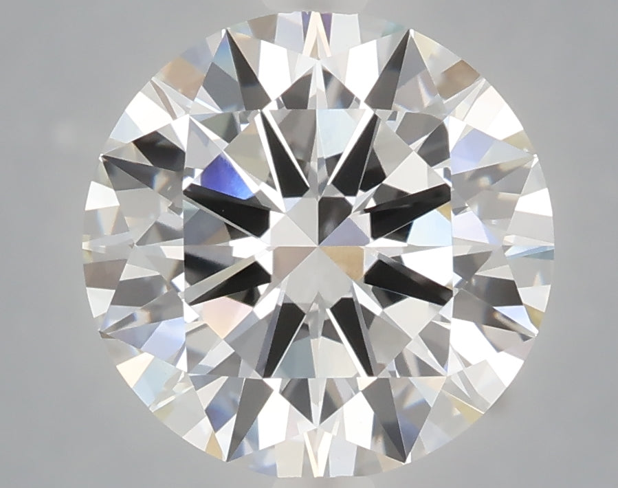 4.00 Carat Round Shaped, Excellent Cut, E Color, VS1 Clarity, IGI Certified Lab Grown Diamond