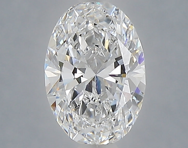 1.06 Carat Oval Shaped, Excellent Cut, D Color, VVS2 Clarity, IGI Certified Lab Grown Diamond