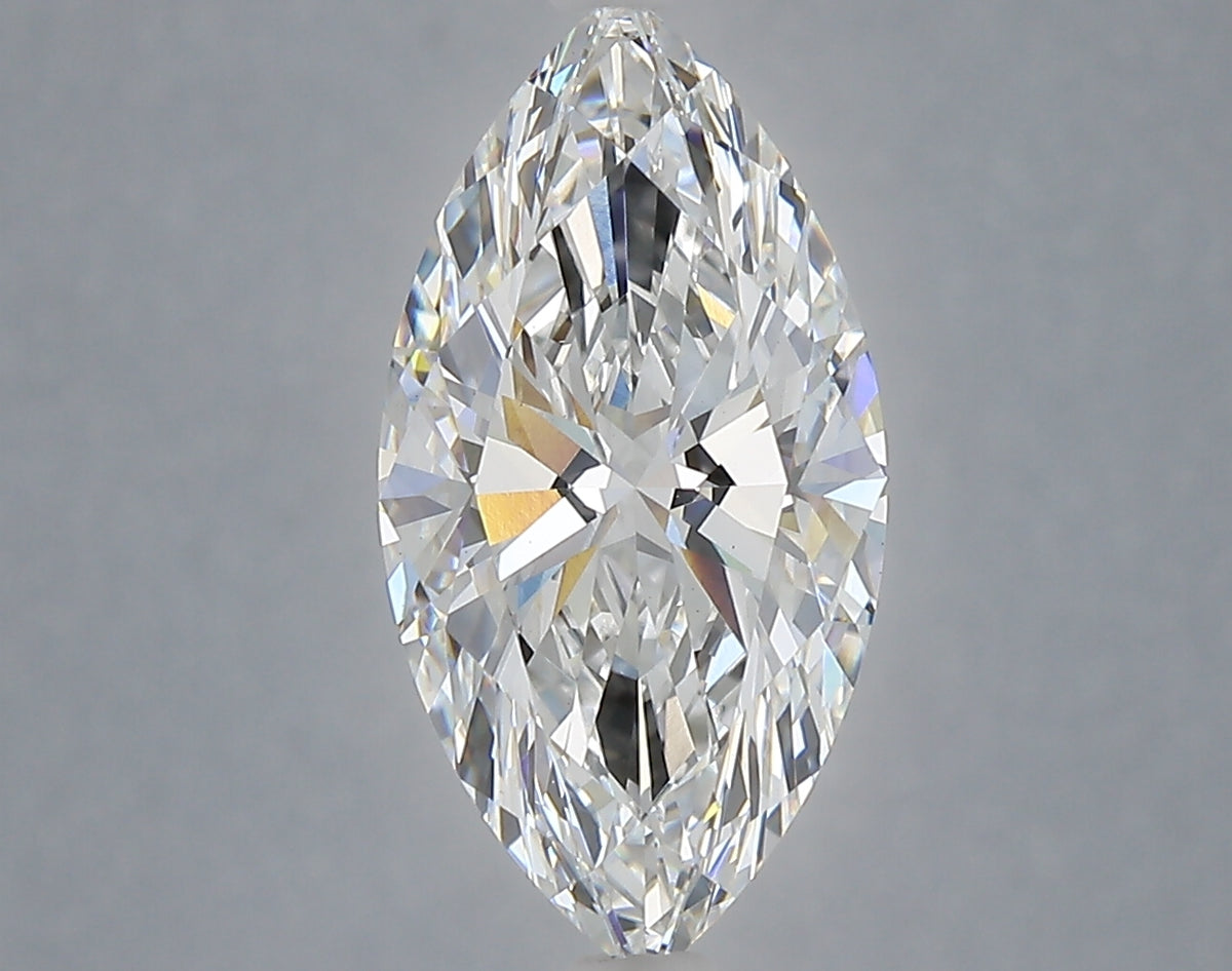 3.25 Carat Marquise Shaped, Ideal Cut, E Color, VS1 Clarity, IGI Certified Lab Grown Diamond