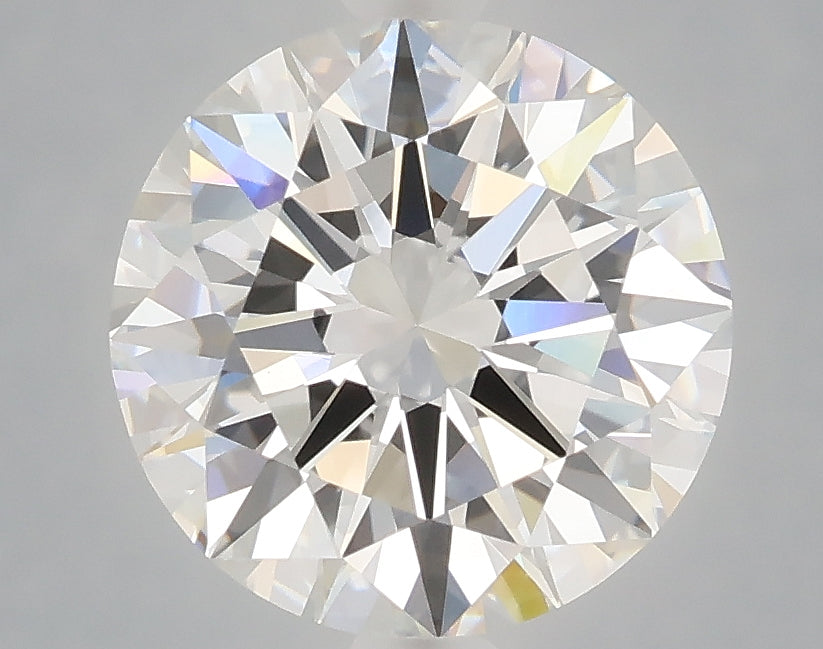 3.10 Carat Round Shaped, Excellent Cut, E Color, VVS2 Clarity, IGI Certified Lab Grown Diamond