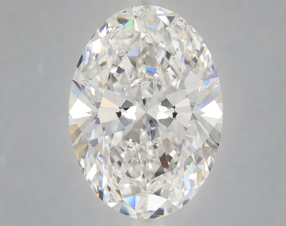 6.37 Carat Oval Shaped, Ideal Cut, E Color, VVS2 Clarity, IGI Certified Lab Grown Diamond