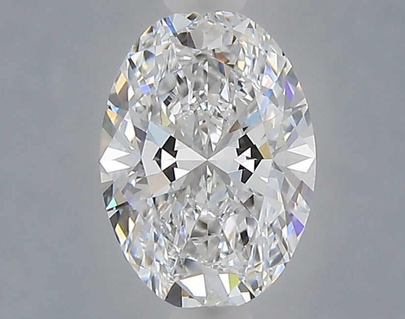1.09 Carat Oval Shaped, Ideal Cut, D Color, VVS2 Clarity, IGI Certified Lab Grown Diamond