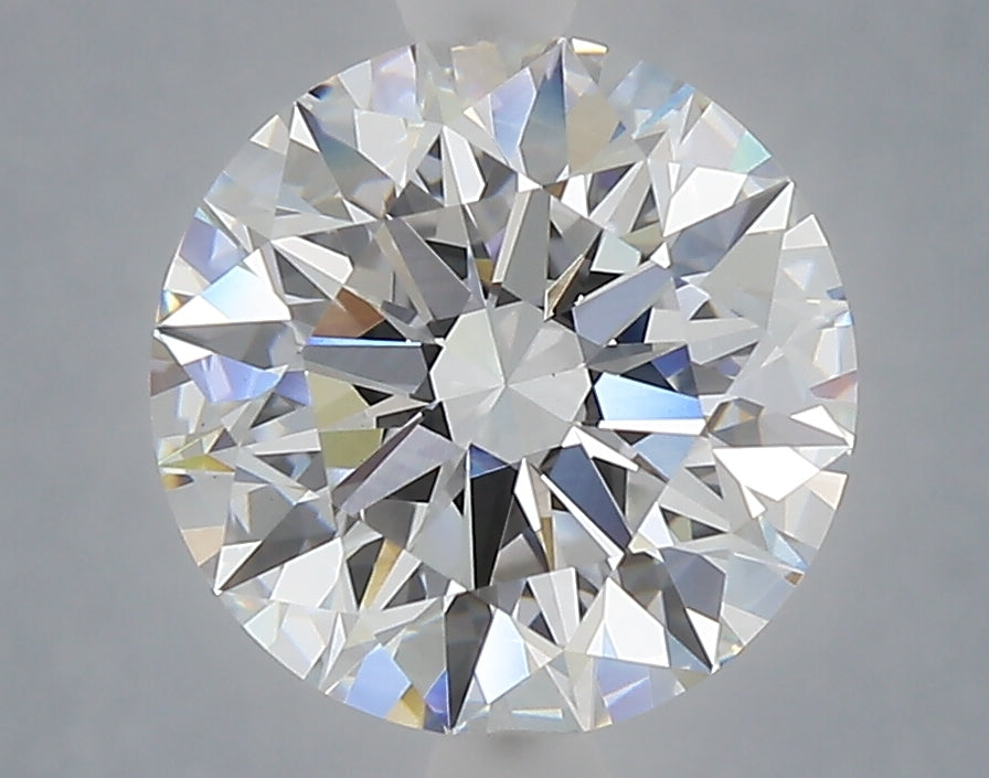 3.09 Carat Round Shaped, Ideal Cut, E Color, VVS2 Clarity, IGI Certified Lab Grown Diamond