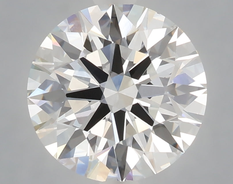 3.08 Carat Round Shaped, Excellent Cut, E Color, VVS2 Clarity, IGI Certified Lab Grown Diamond
