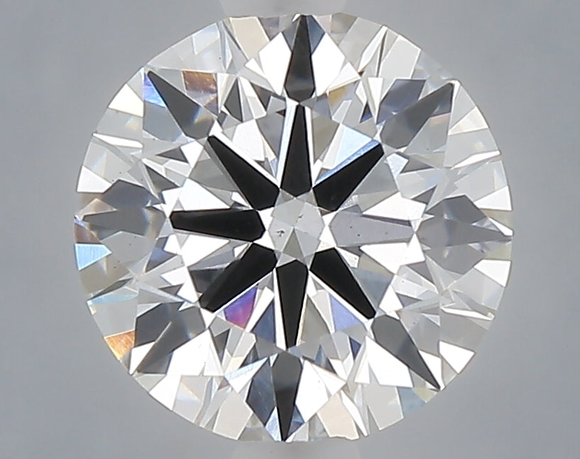 1.57 Carat Round Shaped, Ideal Cut, D Color, VS2 Clarity, IGI Certified Lab Grown Diamond